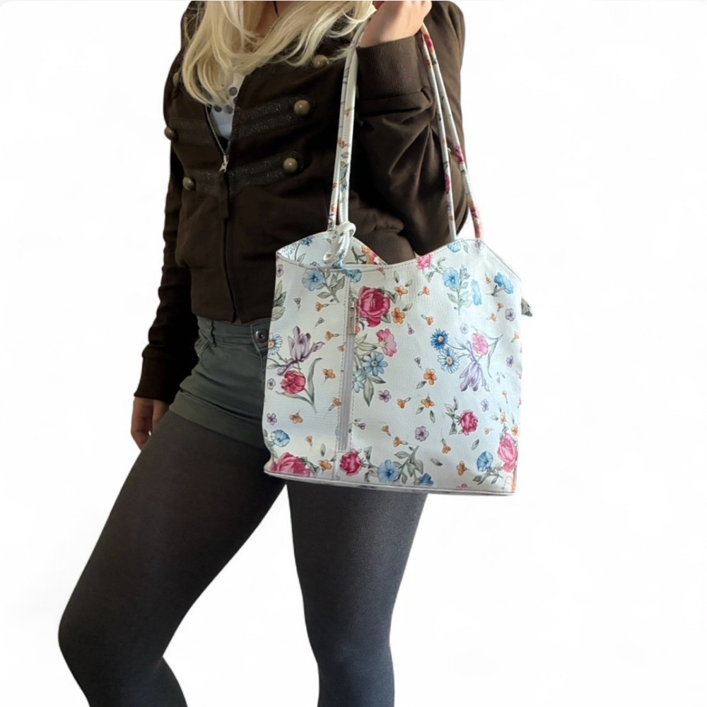 Italian Genuine Leather Tote Bag